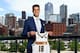 DENVER, CO - JUNE 22: Denver Nuggets draft pick, Michael Porter Jr., poses for a photo during a press conference on June 22, 2018 at the Pepsi Center in Denver, Colorado. NOTE TO USER: User expressly acknowledges and agrees that, by downloading and/or using this photograph, user is consenting to the terms and conditions of the Getty Images License Agreement. Mandatory Copyright Notice: Copyright 2018 NBAE (Photo by Garrett Ellwood/NBAE via Getty Images)