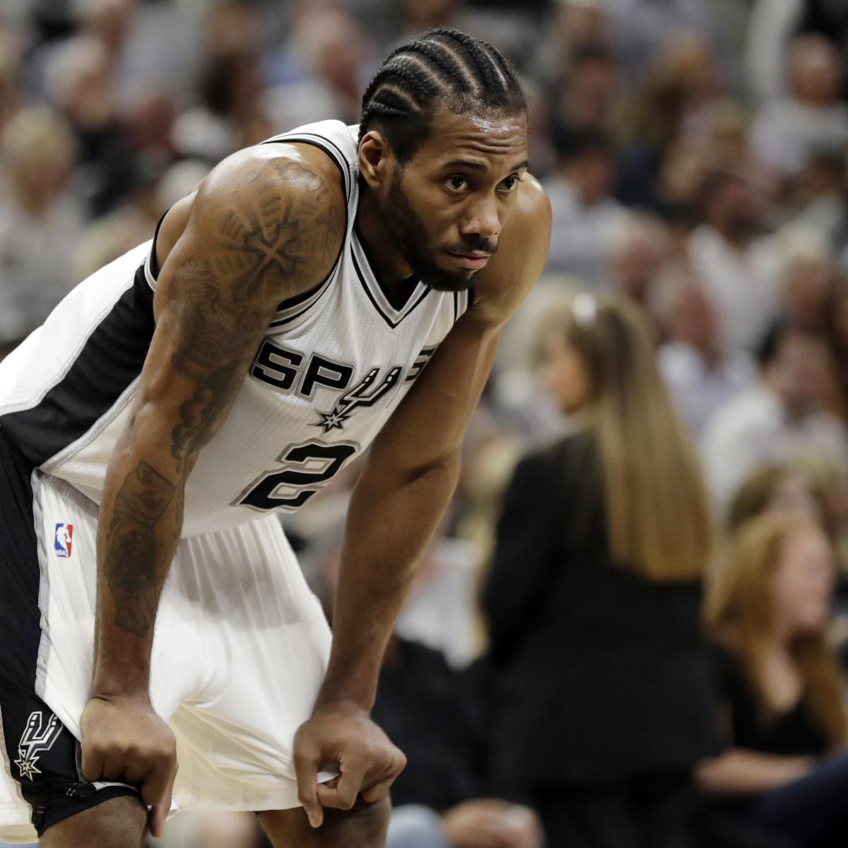 Kawhi Leonard Reportedly Warming to Idea of Playing for Raptors After Trade | Bleacher ...