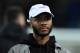 MANCHESTER, ENGLAND - MAY 09: Raheem Sterling of Manchester City looks on after the Premier League match between Manchester City and Brighton and Hove Albion at Etihad Stadium on May 9, 2018 in Manchester, England. (Photo by Gareth Copley/Getty Images)