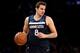 NEW YORK, NY - MARCH 23: Nemanja Bjelica #8 of the Minnesota Timberwolves dribbles down the court in the first quarter against the New York Knicks during their game at Madison Square Garden on March 23, 2018 in New York City. NOTE TO USER: User expressly acknowledges and agrees that, by downloading and or using this photograph, User is consenting to the terms and conditions of the Getty Images License Agreement. (Photo by Abbie Parr/Getty Images)