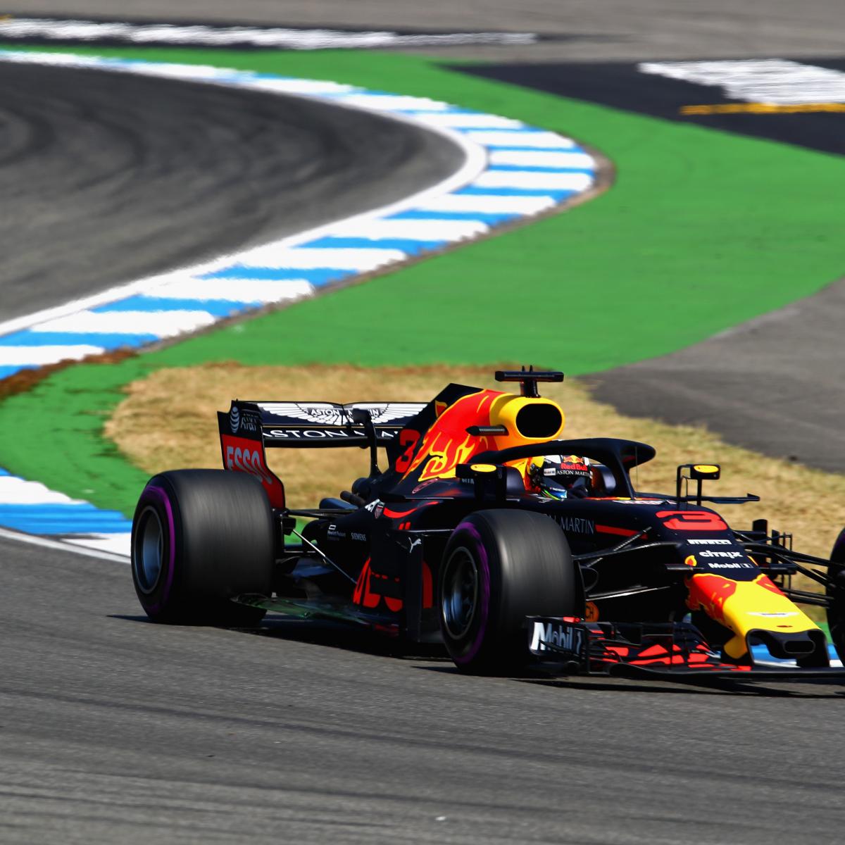 German F1 Grand Prix 2018 Qualifying: Results, Times from Friday's