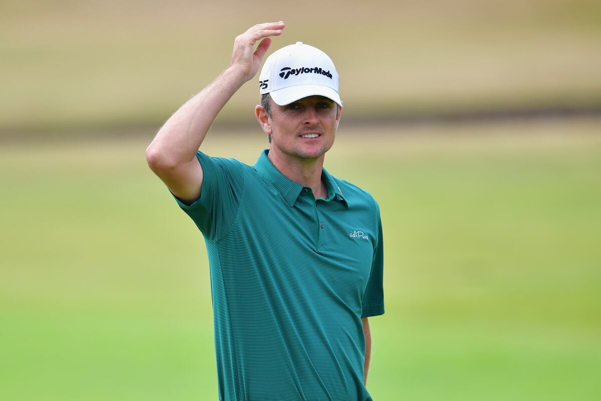 Justin Rose Ties Carnoustie Course Record at British Open with 7Under