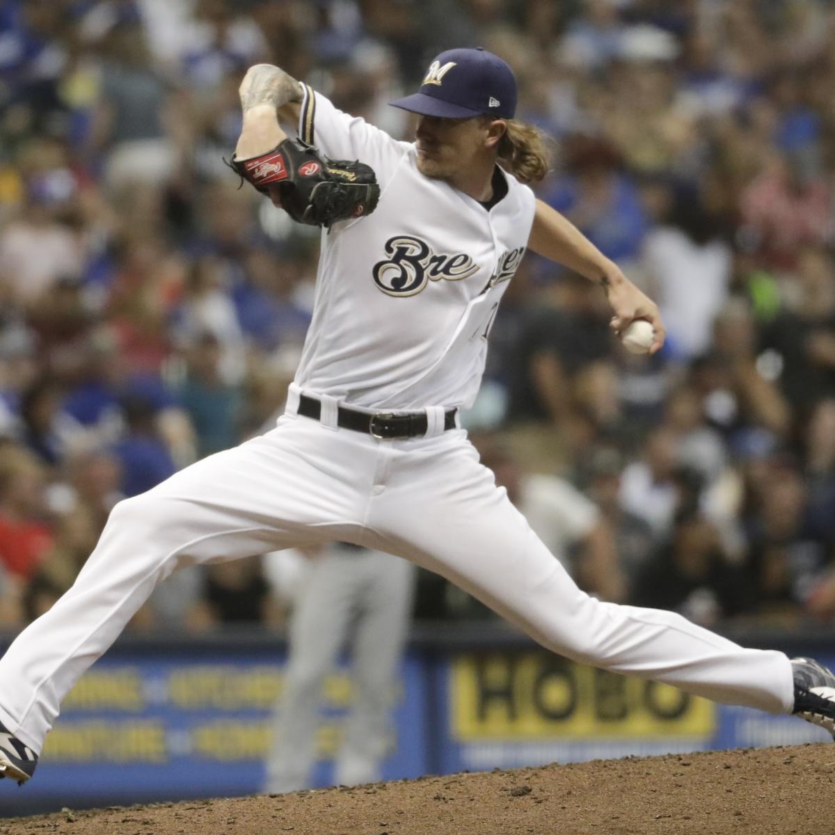 Brewers' Josh Hader dominates by making hitters respect his slider