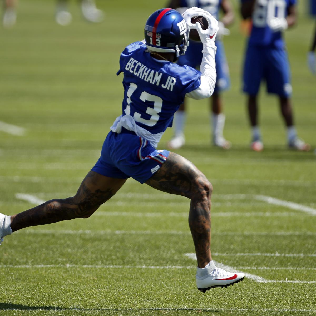 As expected, Odell Beckham Jr. will be at New York Giants facilities when t...