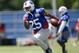 Buffalo Bills running back LeSean McCoy carries the ball during the team's NFL football practice in Orchard Park, N.Y., Tuesday, June 12, 2018. (AP Photo/Adrian Kraus)