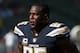 CARSON, CA - DECEMBER 31: Antonio Gates #85 of the Los Angeles Chargers is seen running onto the field prior to the game against the Oakland Raiders at StubHub Center on December 31, 2017 in Carson, California. (Photo by Stephen Dunn/Getty Images)