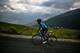 Colombia's Nairo Quintana rides during a one-man breakaway in the Portet pass of the 17th stage of the 105th edition of the Tour de France cycling race, between Bagneres-de-Luchon and Saint-Lary-Soulan Col du Portet, southwestern France, on July 25, 2018. (Photo by Jeff PACHOUD / AFP) (Photo credit should read JEFF PACHOUD/AFP/Getty Images)