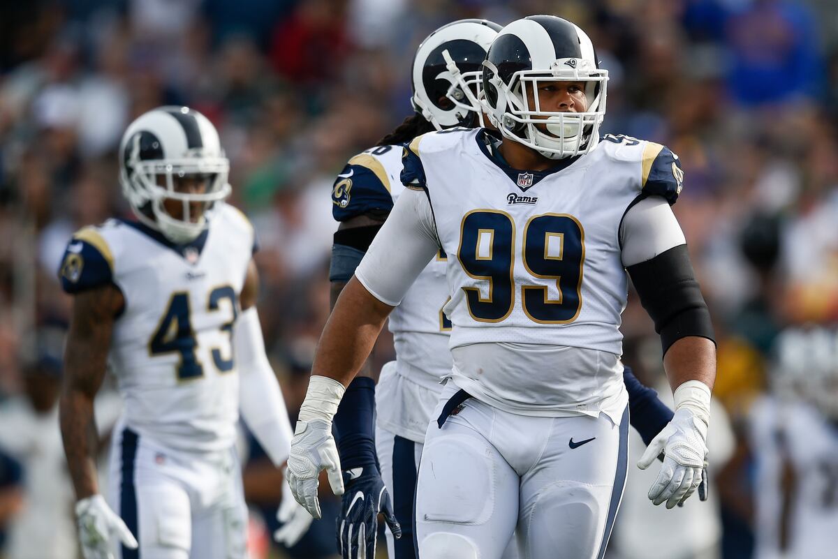 Aaron Donald Not at Rams Training Camp Amid Contract ...