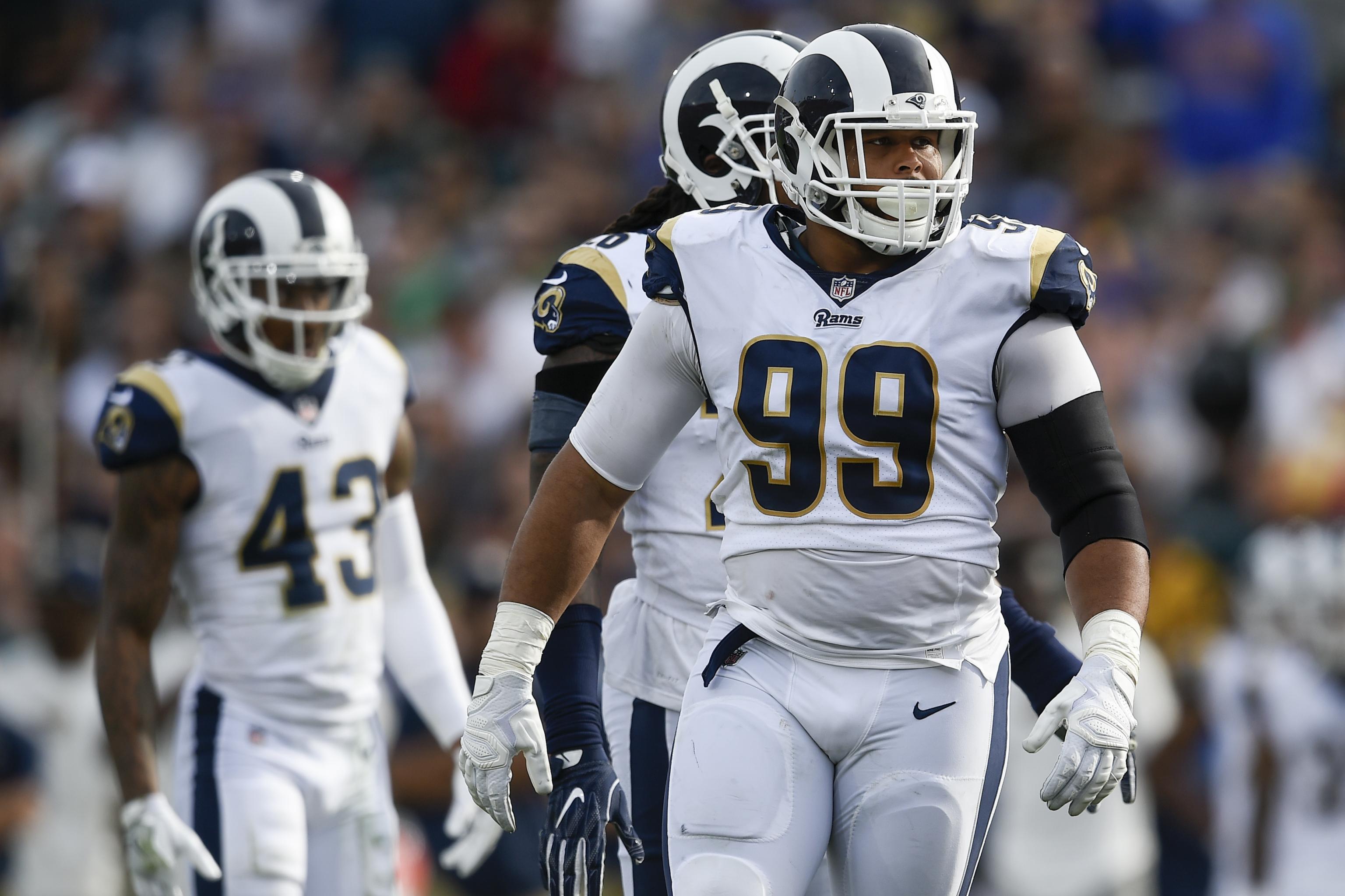 Aaron Donald Not Present at Rams Training Camp Amid Contract