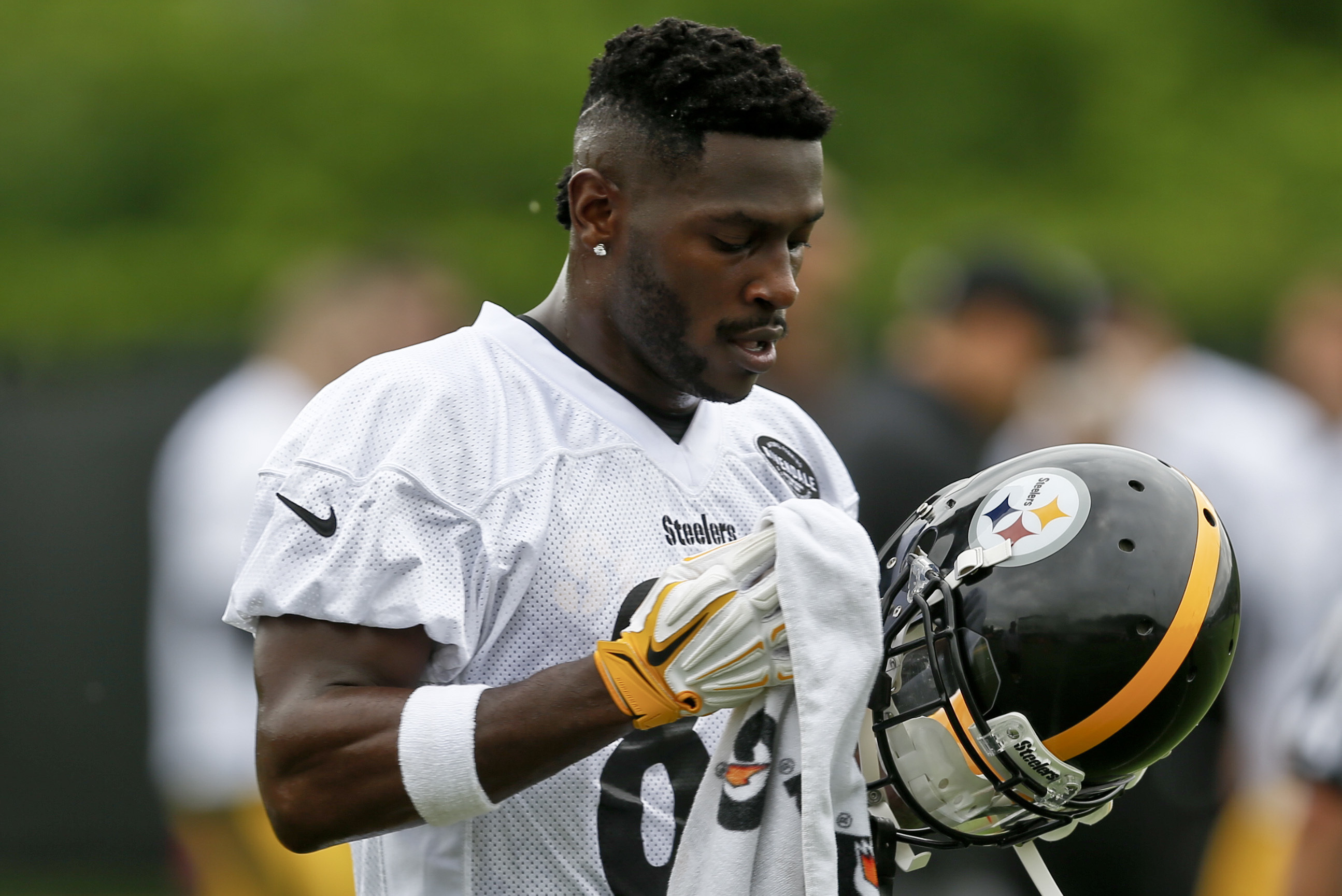 Antonio Brown remains out of Steelers practice Thursday - NBC Sports