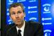 VANCOUVER, BC - MARCH 9: Trevor Linden listens to a question from the media during a press conference announcing him as the new President Hockey Operations of the Vancouver Canucks, April 09, 2014 at Rogers Arena in Vancouver, British Columbia, Canada. (Photo by Rich Lam/Getty Images)