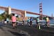 SAN FRANCISCO, CA - APRIL 08: Participants race in the United Airlines Rock 'N' Roll Half Marathon San Francisco on April 8, 2018 in San Francisco, California. (Photo by Robert Reiners/Getty Images for Rock 'N' Roll Marathon)