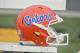 COLUMBIA, MO - NOVEMBER 4: A Florida Gators' helmet rest on a bench during a game against the Missouri Tigers at Memorial Stadium on November 4, 2017 in Columbia, Missouri. (Photo by Ed Zurga/Getty Images) *** Local Caption ***