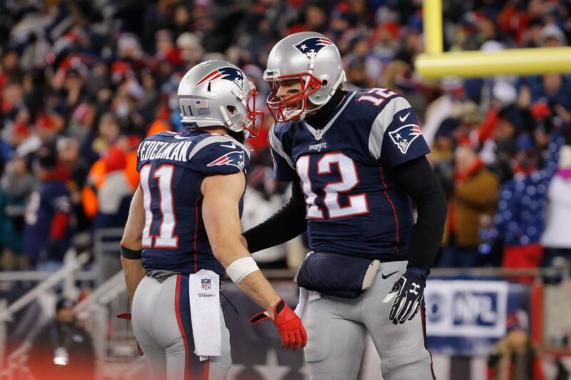 Image result for tom brady julian edelman"