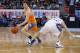 BEIJING, CHINA - MARCH 04: Jimmer Fredette #32 of Shanghai Bilibili in action during the 2017/2018 CBA League match between Beijing Ducks and Shanghai Bilibili at Cadillac Arena on March 4, 2018 in Beijing, China. (Photo by XIN LI/Getty Images)