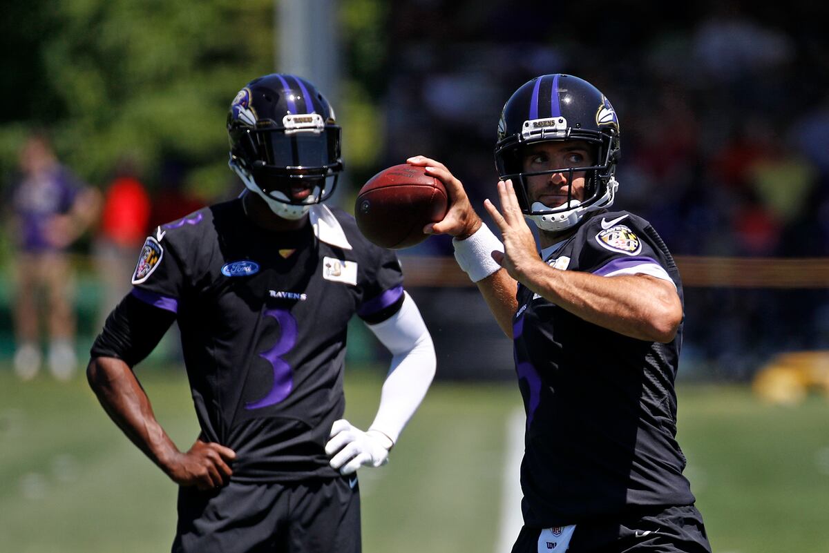 Report Joe Flacco's Camp Performance 'Far and Away' His Best of Ravens