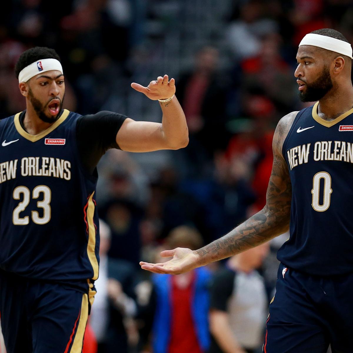 Anthony Davis 'Happy' for DeMarcus Cousins, but 'Now He's the Enemy' | Bleacher Report ...1200 x 1200