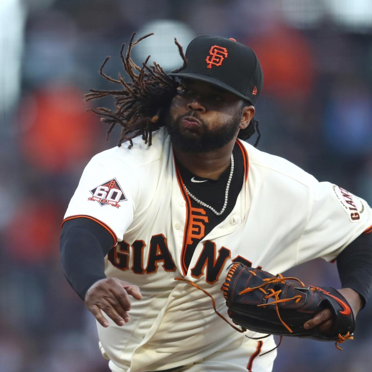 Chicago's Johnny Cueto, Giants' Carlos Rodón see, but don't face,  ex-teammates