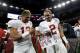 NEW ORLEANS, LA - JANUARY 01: Jalen Hurts #2 of the Alabama Crimson Tide and Tua Tagovailoa #13 celebrate after winning the AllState Sugar Bowl against the Clemson Tigers at the Mercedes-Benz Superdome on January 1, 2018 in New Orleans, Louisiana. (Photo by Ronald Martinez/Getty Images)