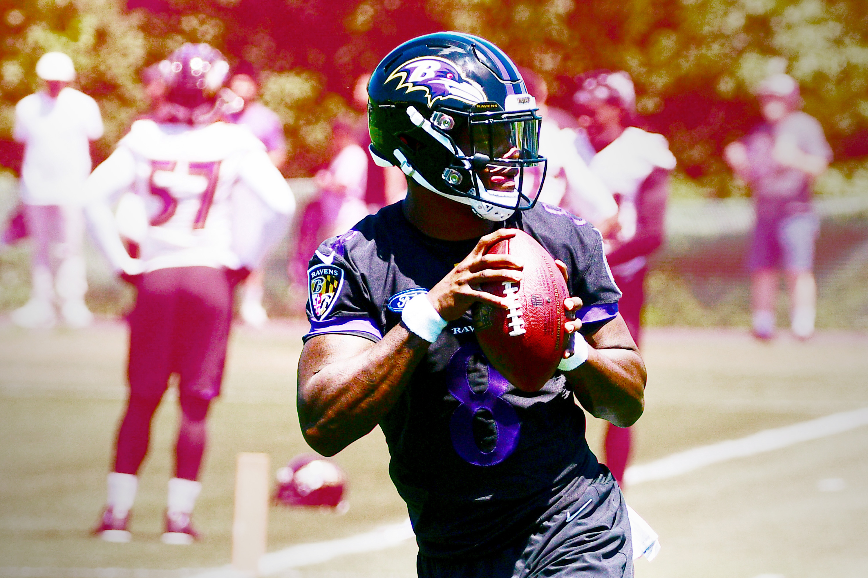 PFF on X: Has the NFL figured Lamar Jackson out? Lamar's response 