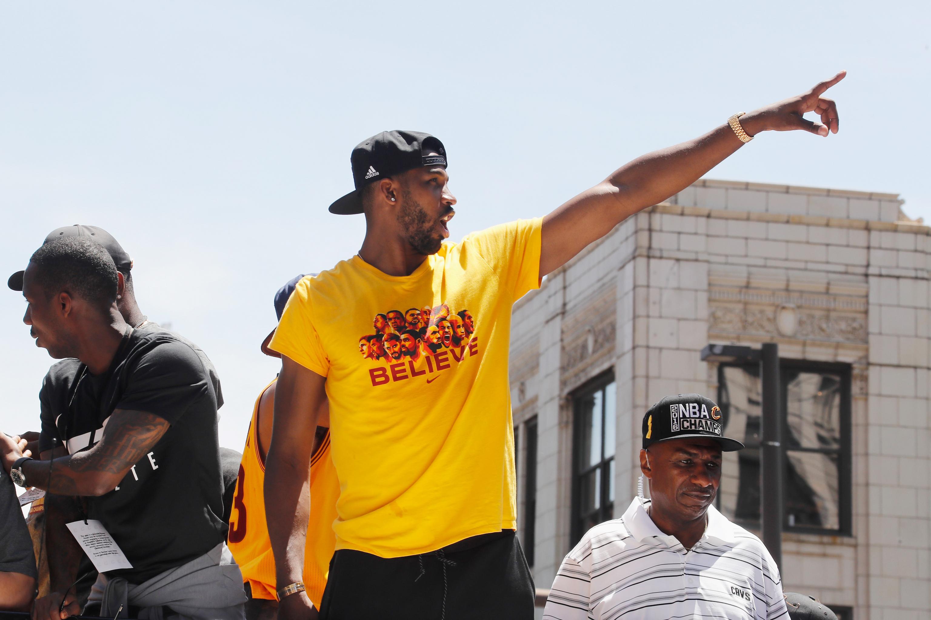 Adidas 2016 NBA Champions Cleveland Cavaliers Tristan Thompson