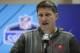 Tampa Bay Buccaneers general manager Jason Licht speaks during a press conference at the NFL football scouting combine in Indianapolis, Wednesday, Feb. 28, 2018. (AP Photo/Michael Conroy)