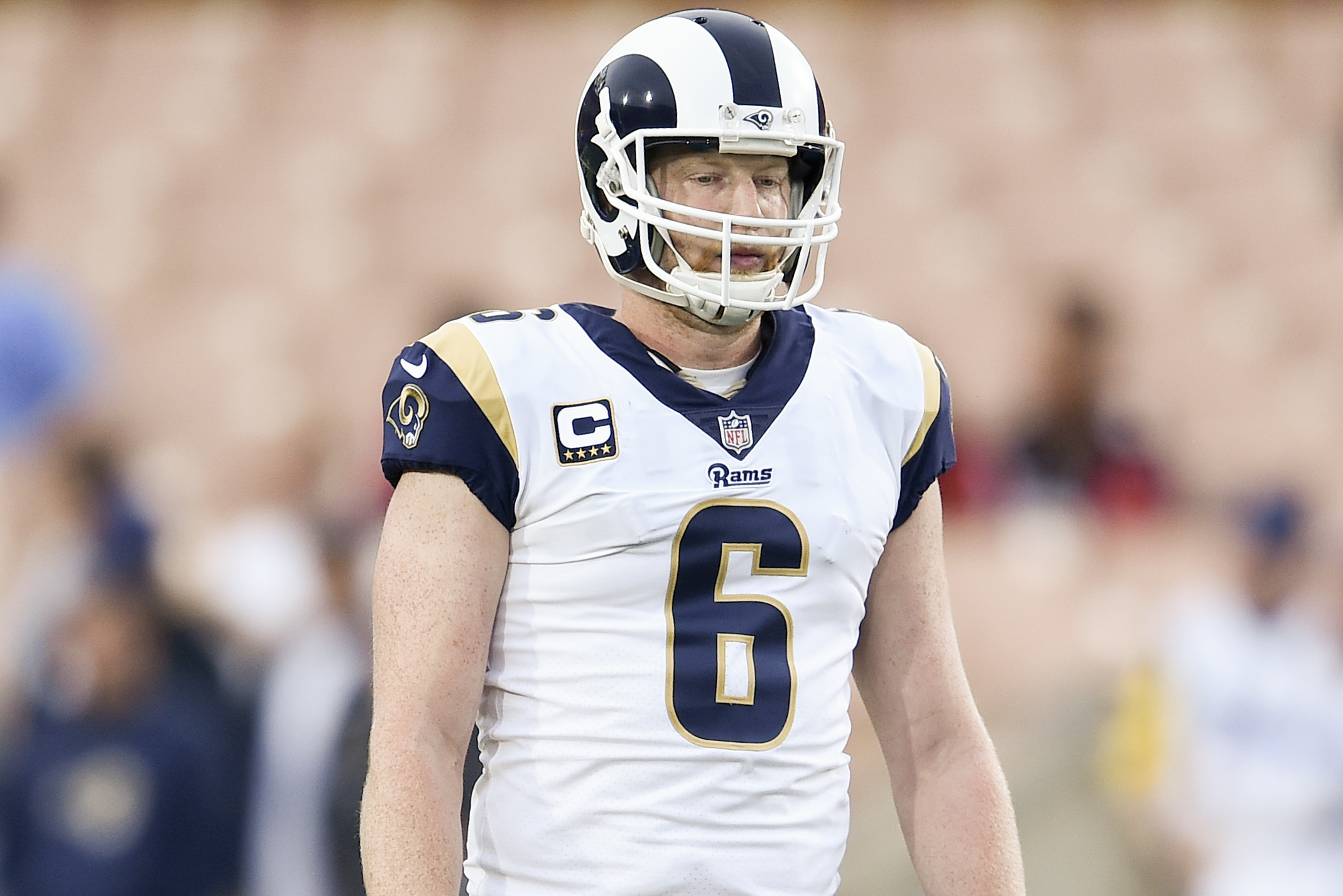 I know Johnny Hekker hinted that all yellow uniforms were doubtful