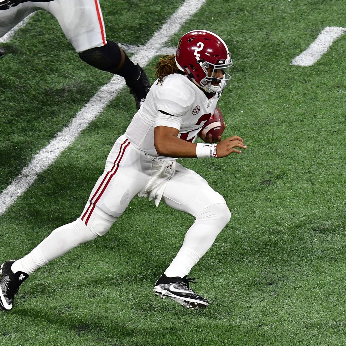 CFP notebook: Jalen Hurts mum on whether Monday's game will be his