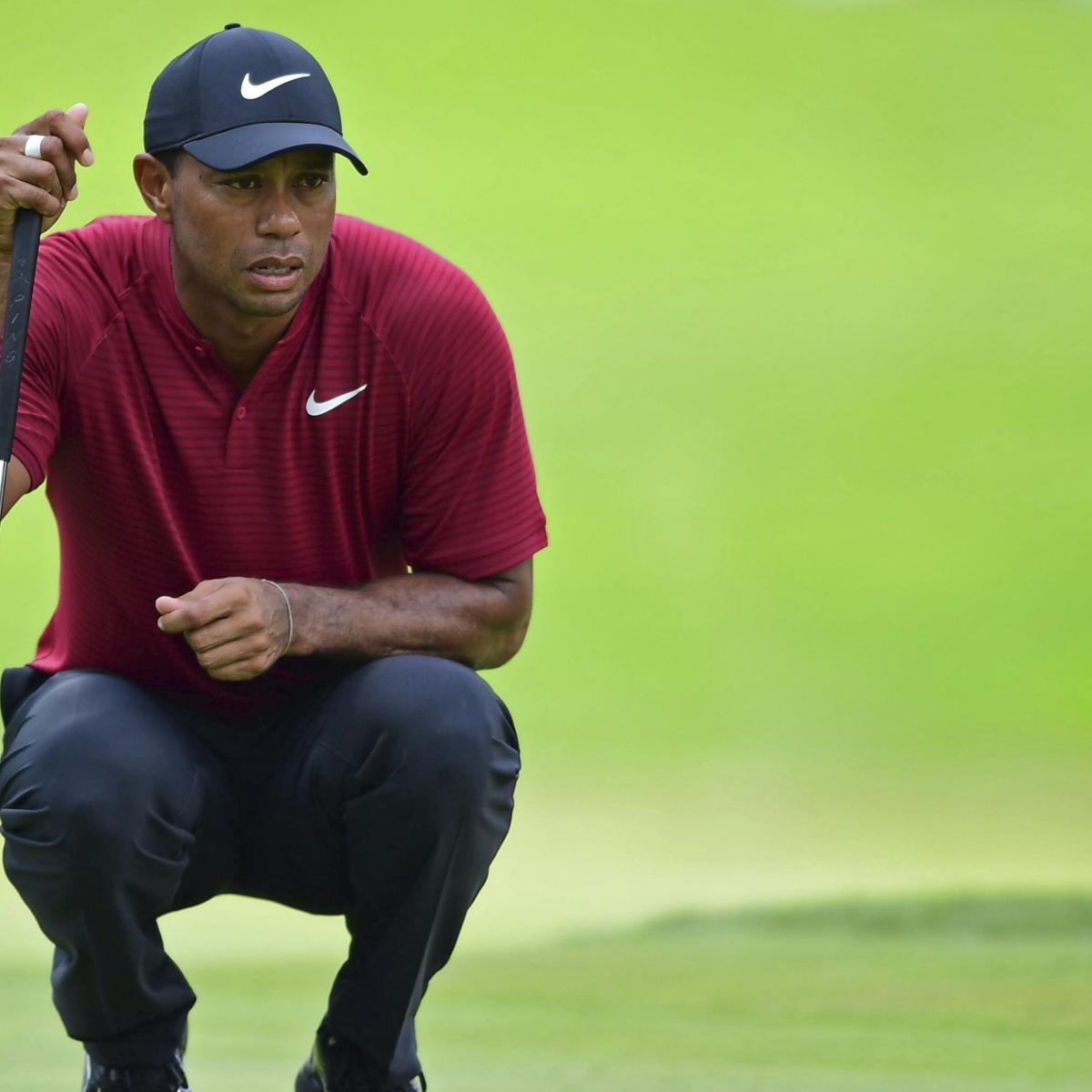 Tiger Woods Shoots 3 Over to Finish Rough Weekend at Bridgestone Invitational ...