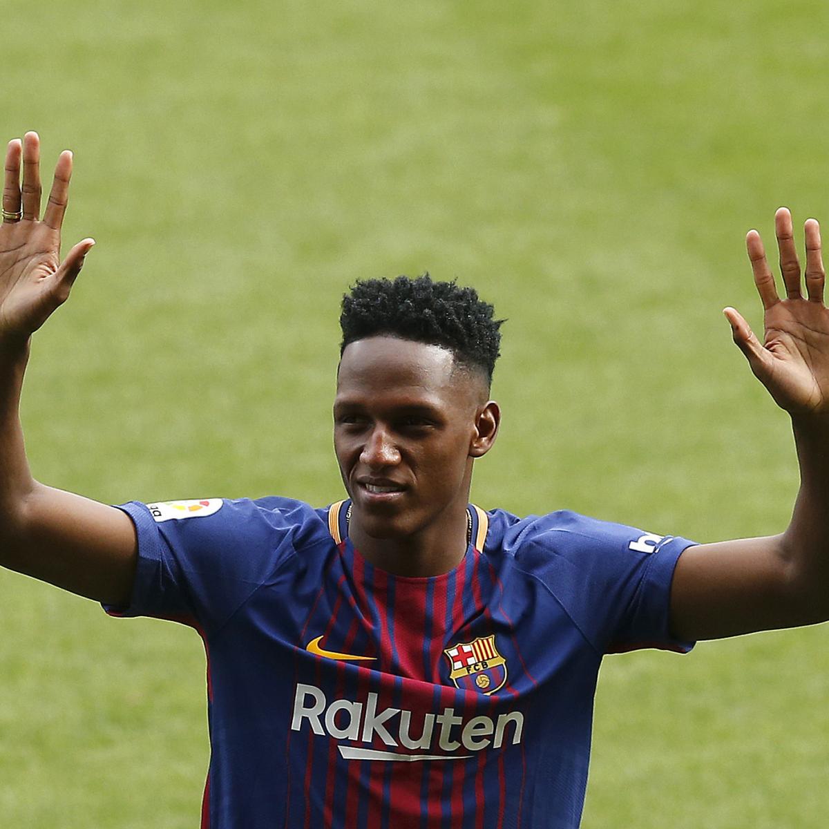 Yerry Mina Transfers to Everton from Barcelona in €30.25M ...