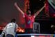 LAS VEGAS, NV - AUGUST 05: Benjamin 'Problem-X' Simon plays in the Street Fighter V: Arcade finals during EVO 2018 at the Mandalay Bay Events Center on August 5, 2018 in Las Vegas, Nevada. (Photo by Joe Buglewicz/Getty Images)