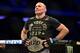 NEW YORK, NY - NOVEMBER 04: Georges St-Pierre of Canada celebrates after defeating Michael Bisping of England in their UFC middleweight championship bout during the UFC 217 event inside Madison Square Garden on November 4, 2017 in New York City. (Photo by Jeff Bottari/Zuffa LLC/Zuffa LLC via Getty Images)