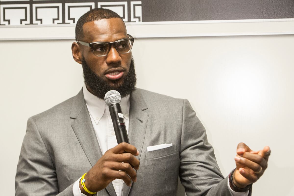 shut up lebron james