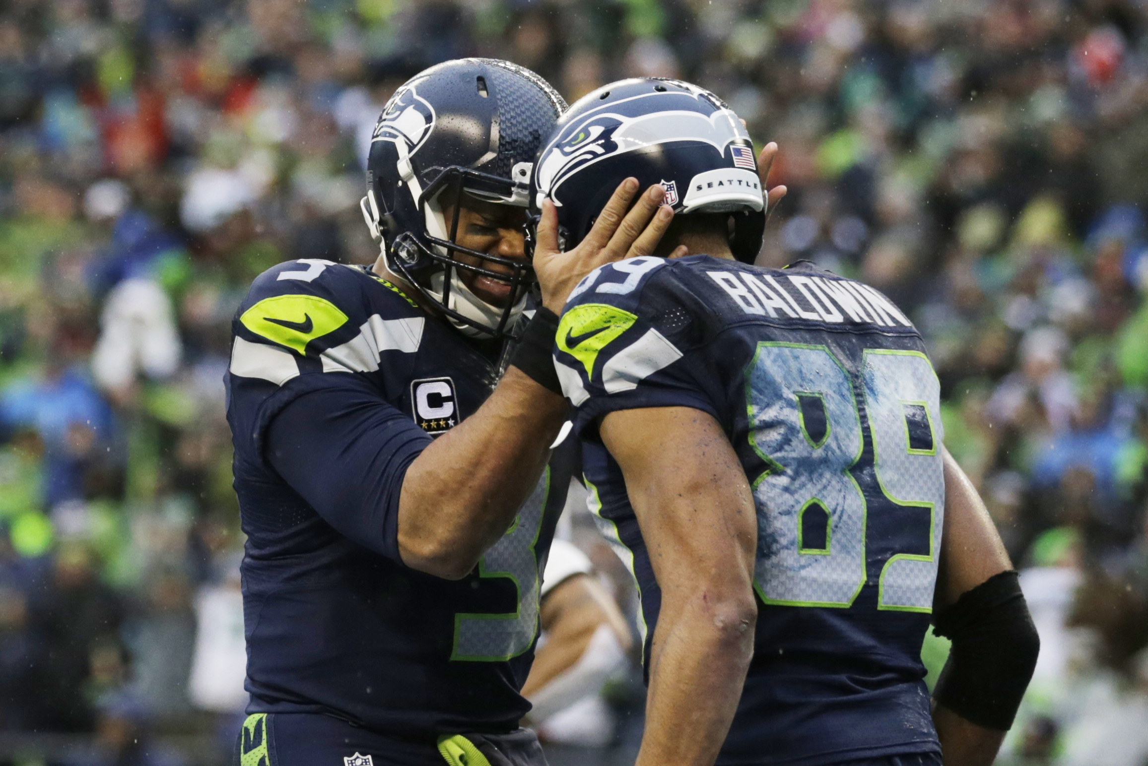 Russell Wilson on Seahawks WR Doug Baldwin's one-handed catch vs