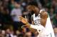 BOSTON, MA - MAY 27: Jaylen Brown #7 of the Boston Celtics reacts during Game Seven of the 2018 NBA Eastern Conference Finals against the Cleveland Cavaliers at TD Garden on May 27, 2018 in Boston, Massachusetts. (Photo by Maddie Meyer/Getty Images)