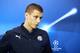 SEVILLE, SPAIN - NOVEMBER 01: Filip Benkovic of GNK Dinamo Zagreb speaks to the press during the press conference prior to their match of UEFA Champions League between Sevilla FC vs GNK Dinamo Zagreb at the Sanchez Pizjuan Stadium on November 1, 2016 in Seville, . (Photo by Aitor Alcalde Colomer/Getty Images)