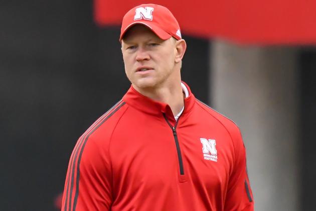LINCOLN, NE - APRIL 21: Head Coach Scott Frost of the Nebraska Cornhuskers watches action during the Spring game at Memorial Stadium on April 21, 2018 in Lincoln, Nebraska. (Photo by Steven Branscombe/Getty Images)