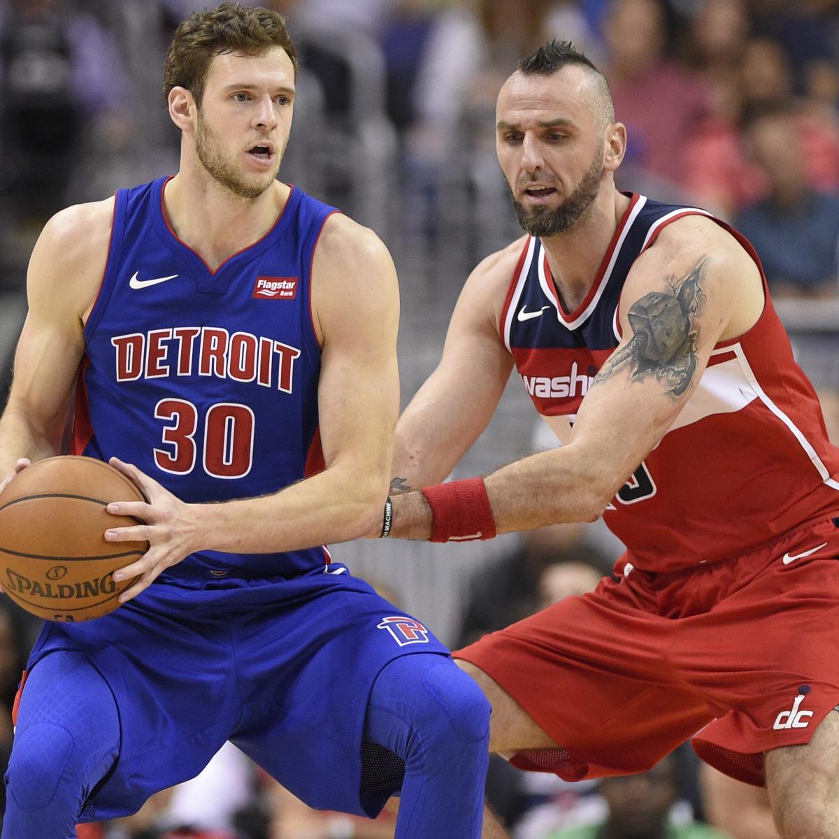 Jon Leuer Undergoes Surgery on Knee Injury; Training Camp Status Uncertain | Bleacher Report | Latest News, Videos and Highlights