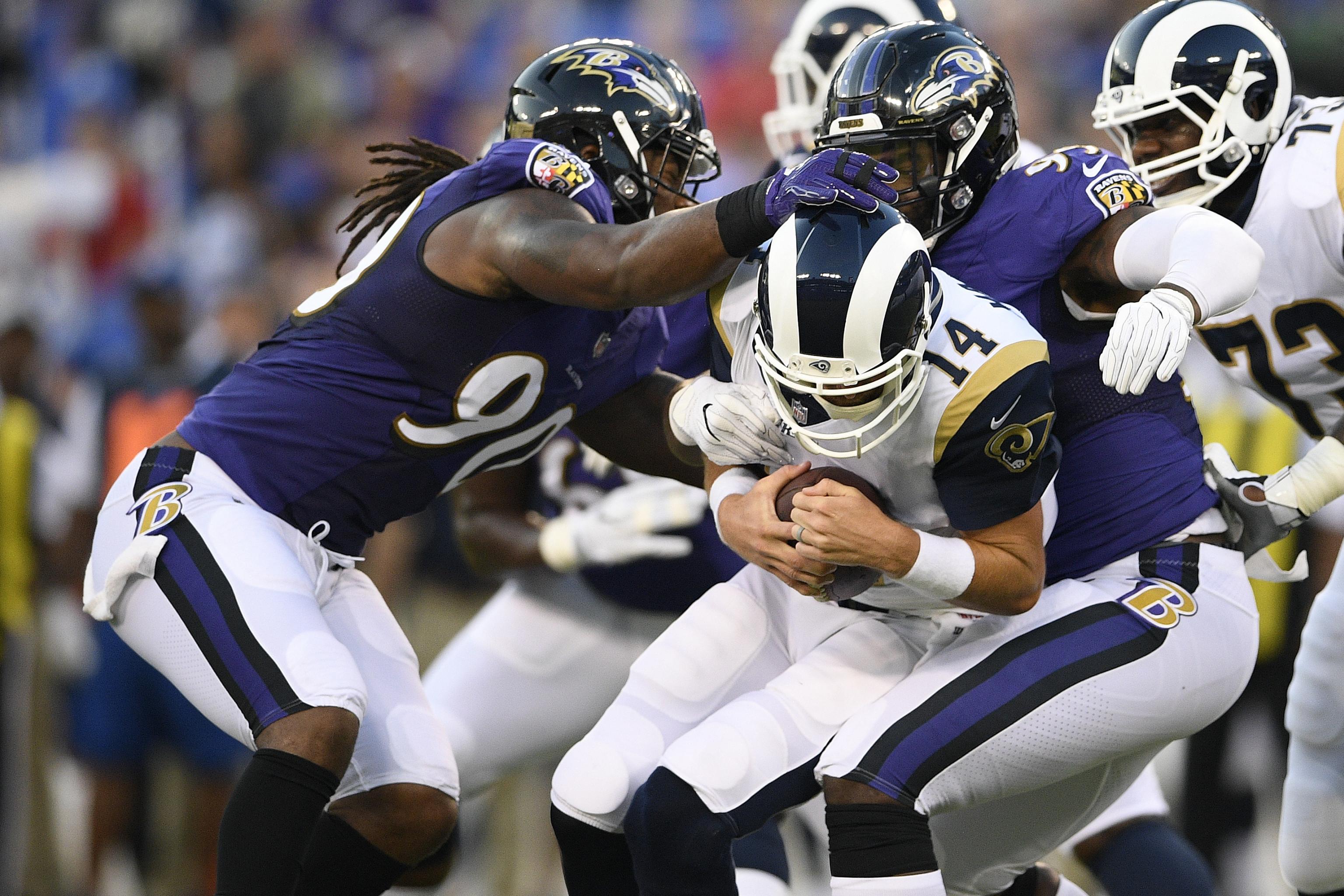 Ravens: 2 first-stringers in depth chart danger amid preseason