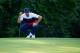 ST LOUIS, MO - AUGUST 09: Gary Woodland of the United States lines up a putt on the 17th green during the first round of the 2018 PGA Championship at Bellerive Country Club on August 9, 2018 in St Louis, Missouri. (Photo by Stuart Franklin/Getty Images)