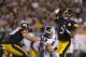 PHILADELPHIA, PA - AUGUST 09: Joshua Dobbs #5 of the Pittsburgh Steelers throws a touchdown pass in the second quarter against the Philadelphia Eagles during the preseason game at Lincoln Financial Field on August 9, 2018 in Philadelphia, Pennsylvania. (Photo by Mitchell Leff/Getty Images)