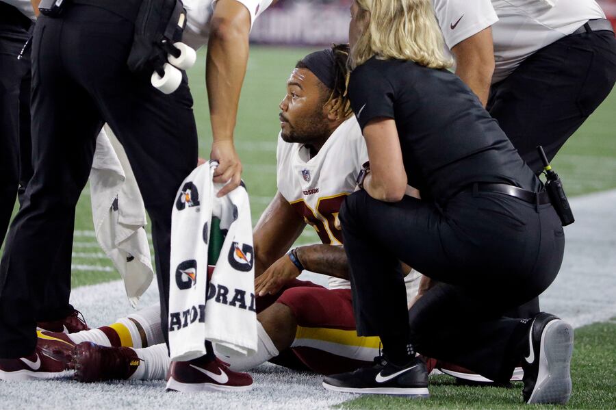 Derrius Guice Knee Injury Diagnosed As Torn Acl Rookie Will Miss Season Bleacher Report Latest News Videos And Highlights