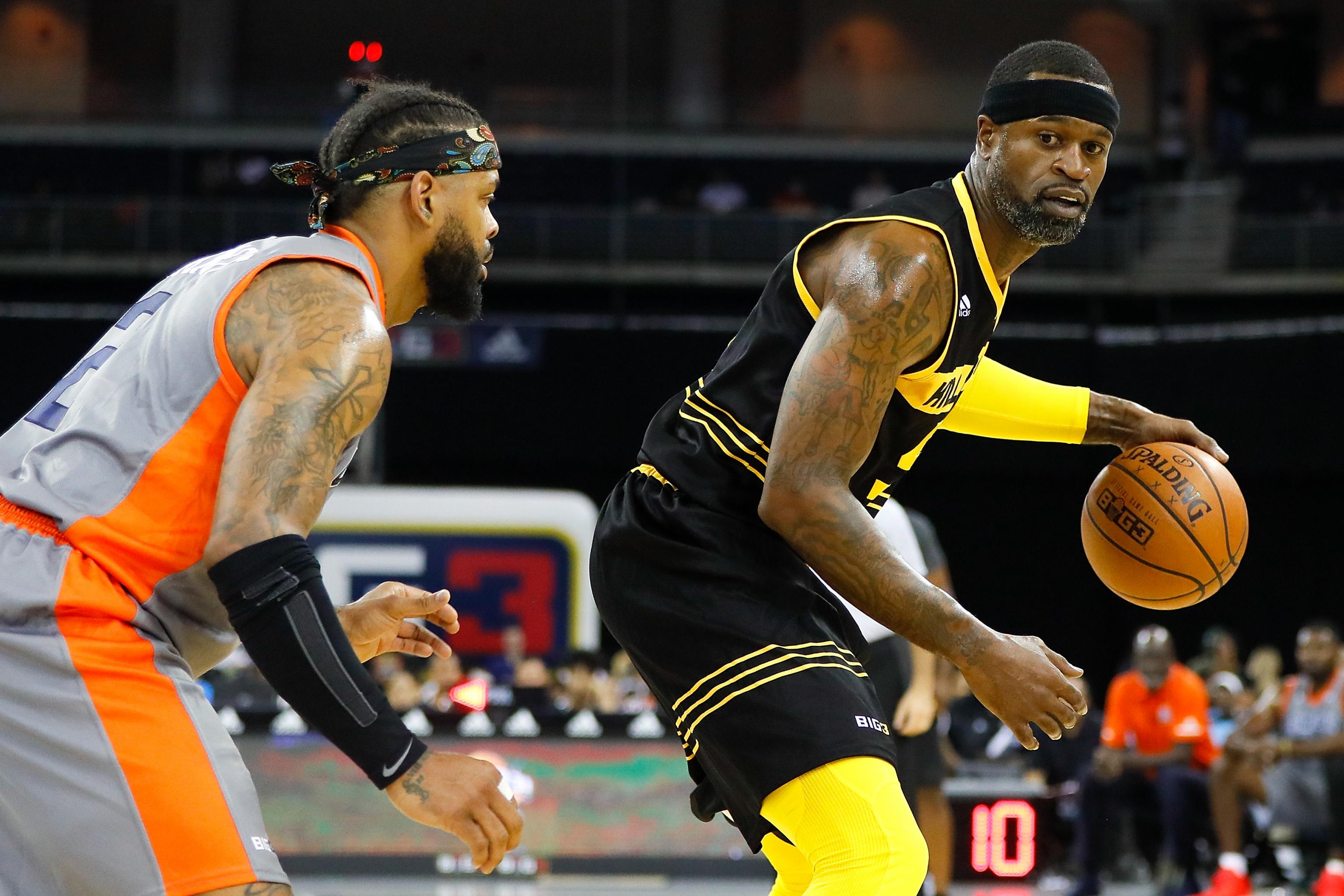 Chris Andersen Pulls Up To Power's Big3 Practice And DOMINATES In