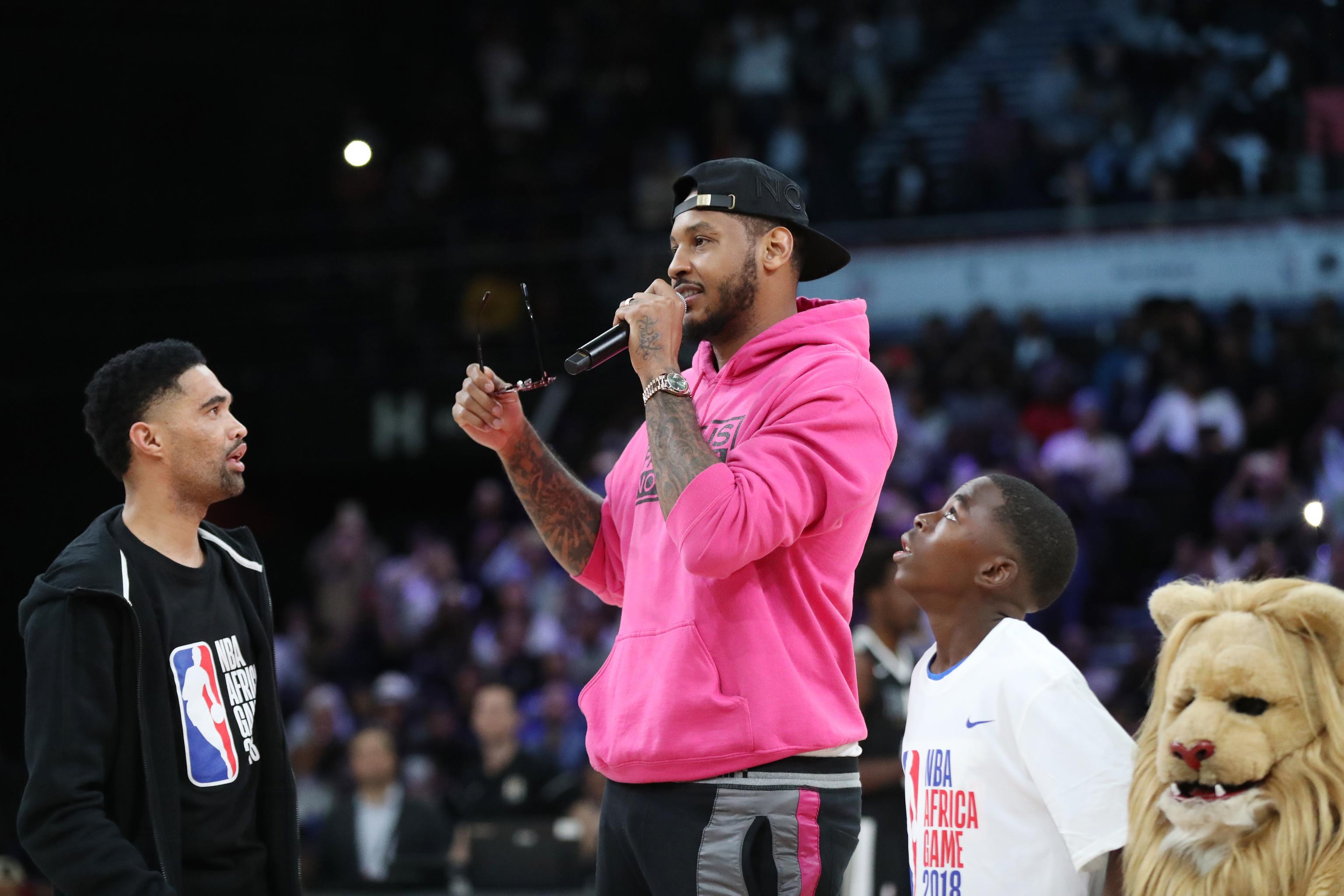 The Rockets and Knicks have reportedly reopened trade talks involving Carmelo Anthony. Here's what Melo would look like in the…