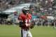 Philadelphia Eagles' Carson Wentz in action during a practice at NFL football training camp, Saturday, Aug. 11, 2018, in Philadelphia. (AP Photo/Matt Slocum)