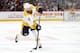 DENVER, CO - APRIL 22: Ryan Ellis #4 of the Nashville Predators fires a goal against the Colorado Avalanche in Game Six of the Western Conference First Round during the 2018 NHL Stanley Cup Playoffs at the Pepsi Center on April 22, 2018 in Denver, Colorado. (Photo by Matthew Stockman/Getty Images)