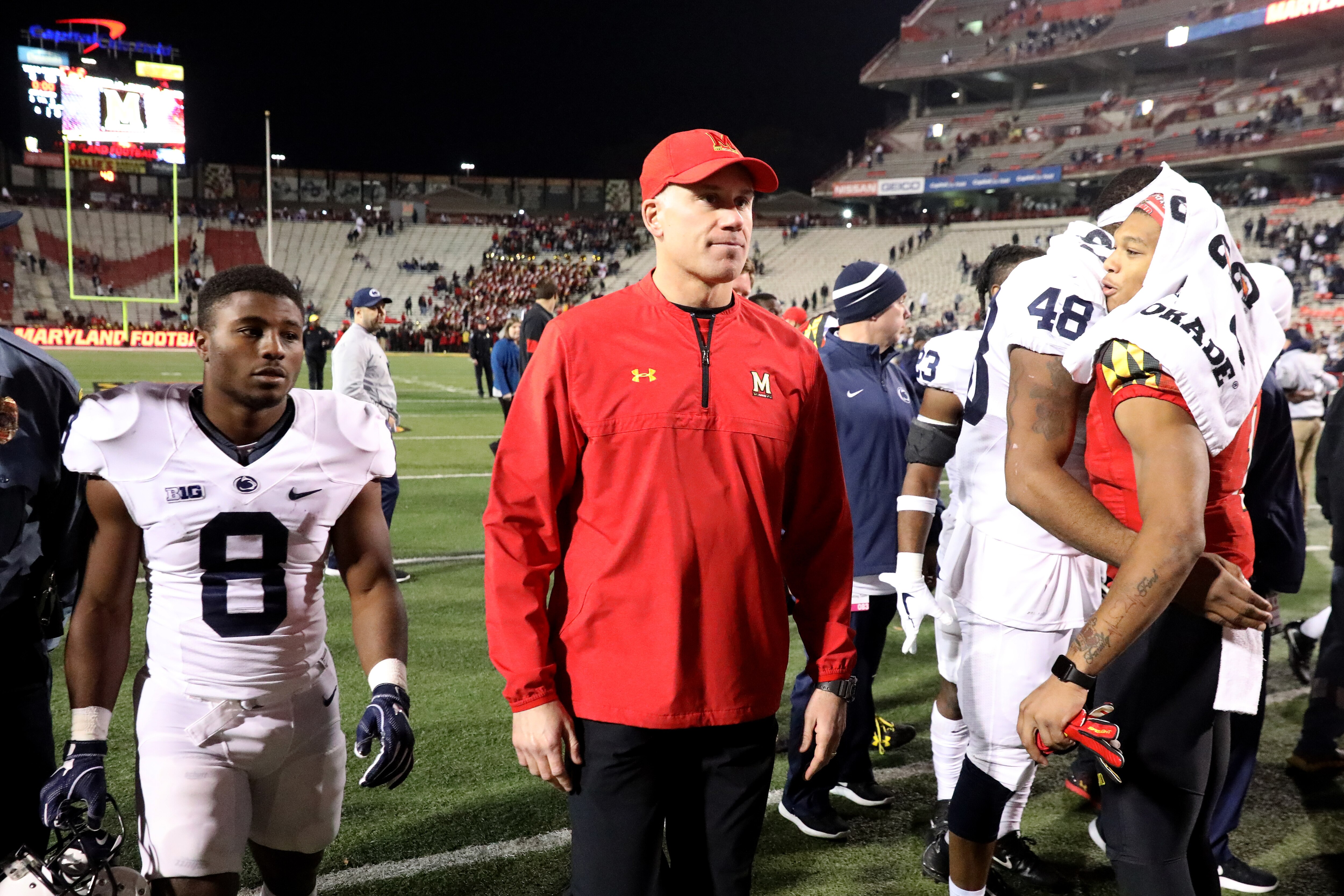 Maryland Interim Coach Matt Canada Player Health And Safety