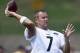 Pittsburgh Steelers quarterback Ben Roethlisberger throws passes to warm up at practice during NFL football training camp in Latrobe, Pa., Thursday, July 26, 2018. (AP Photo/Keith Srakocic)