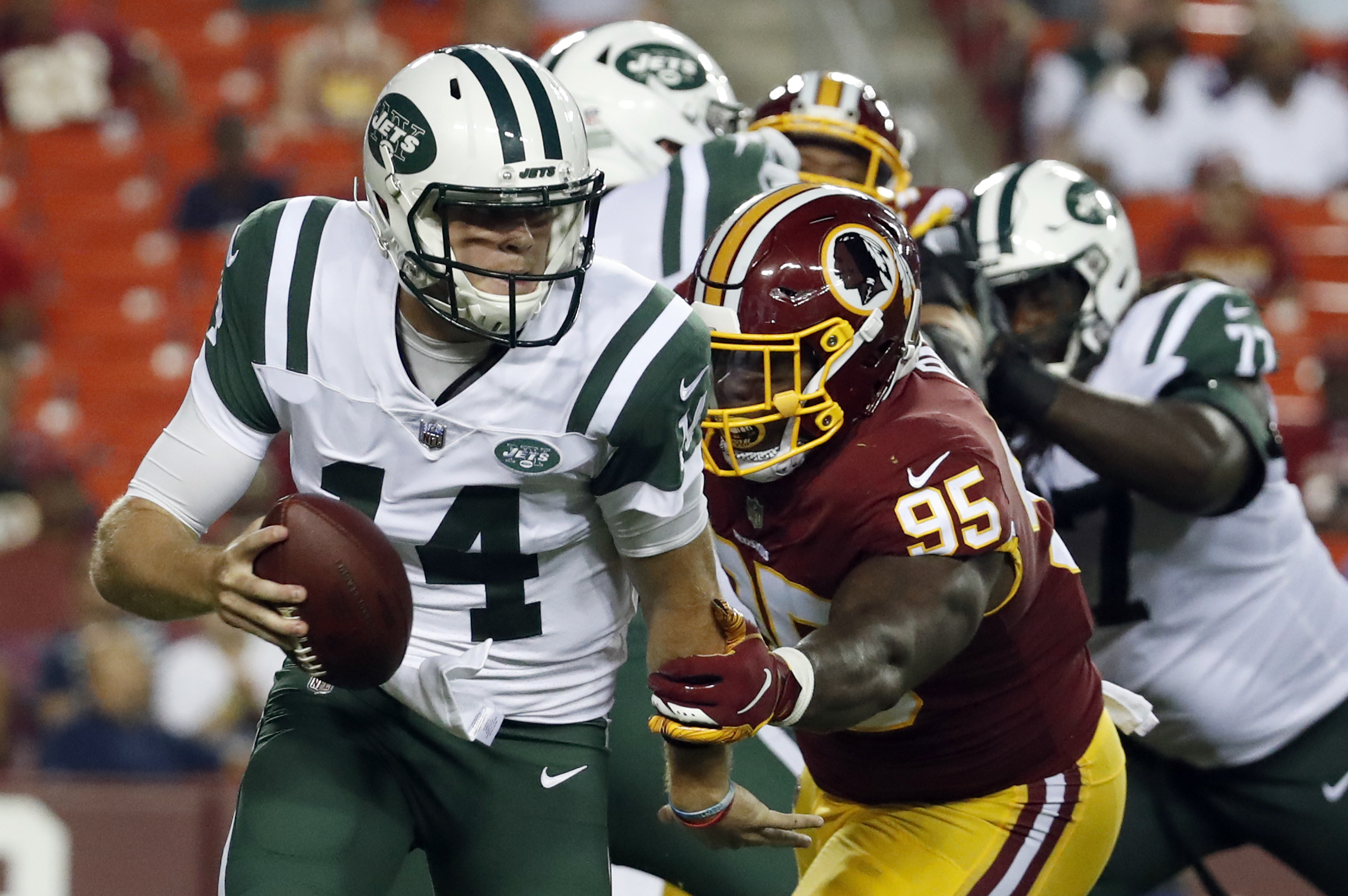 Video: Jets' quarterback Sam Darnold on win over the Redskins