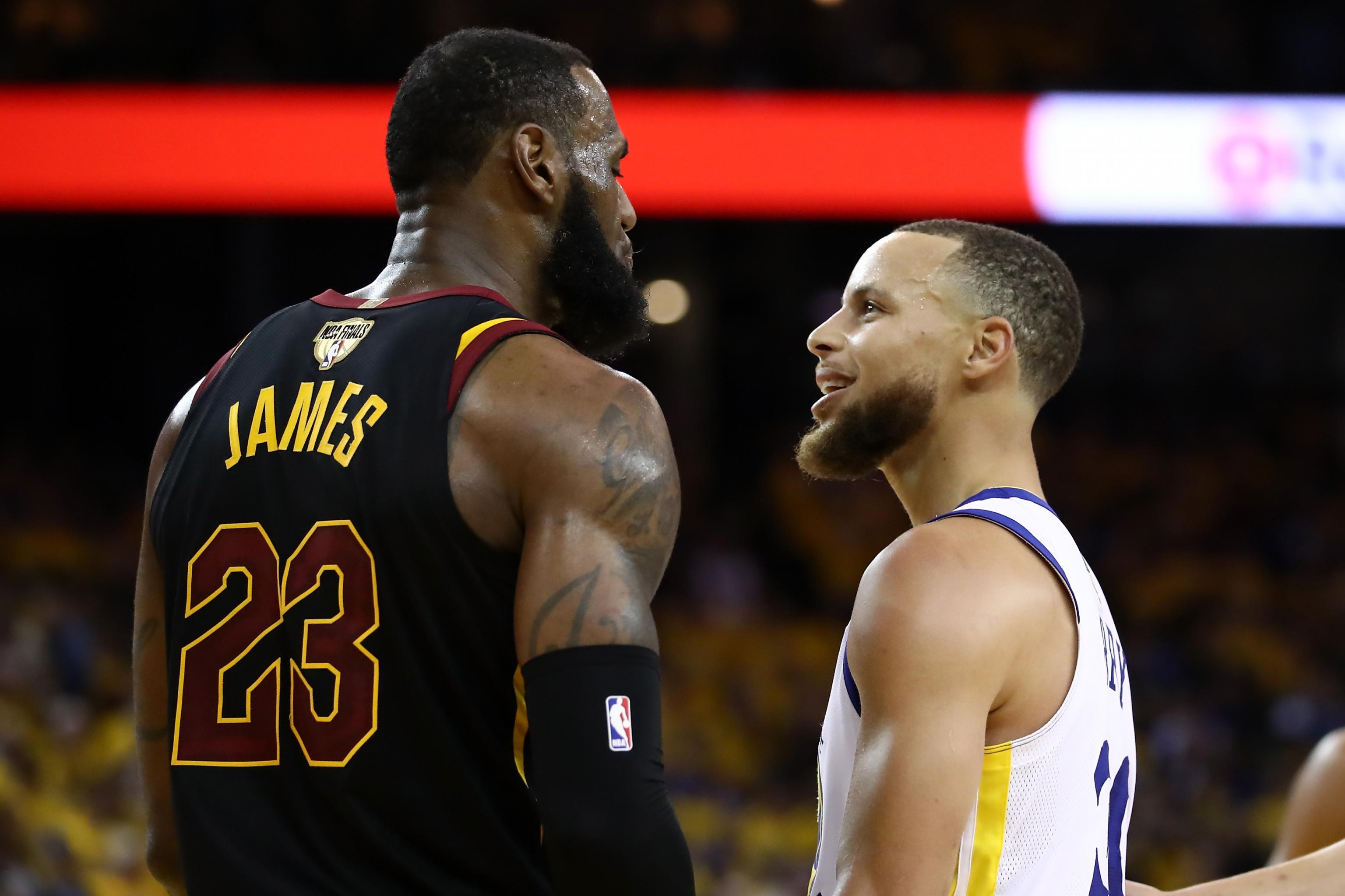 lebron james and steph curry
